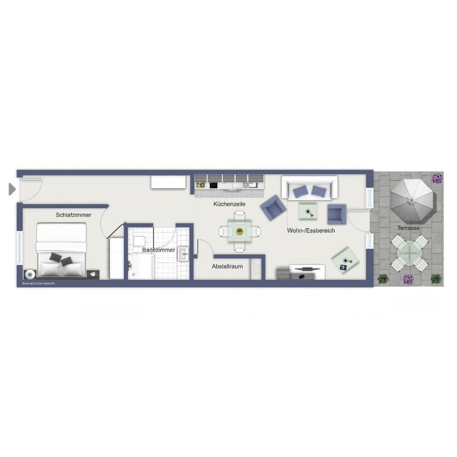 Meeresblick Wohnung 023 Ostseebad Kühlungsborn エクステリア 写真